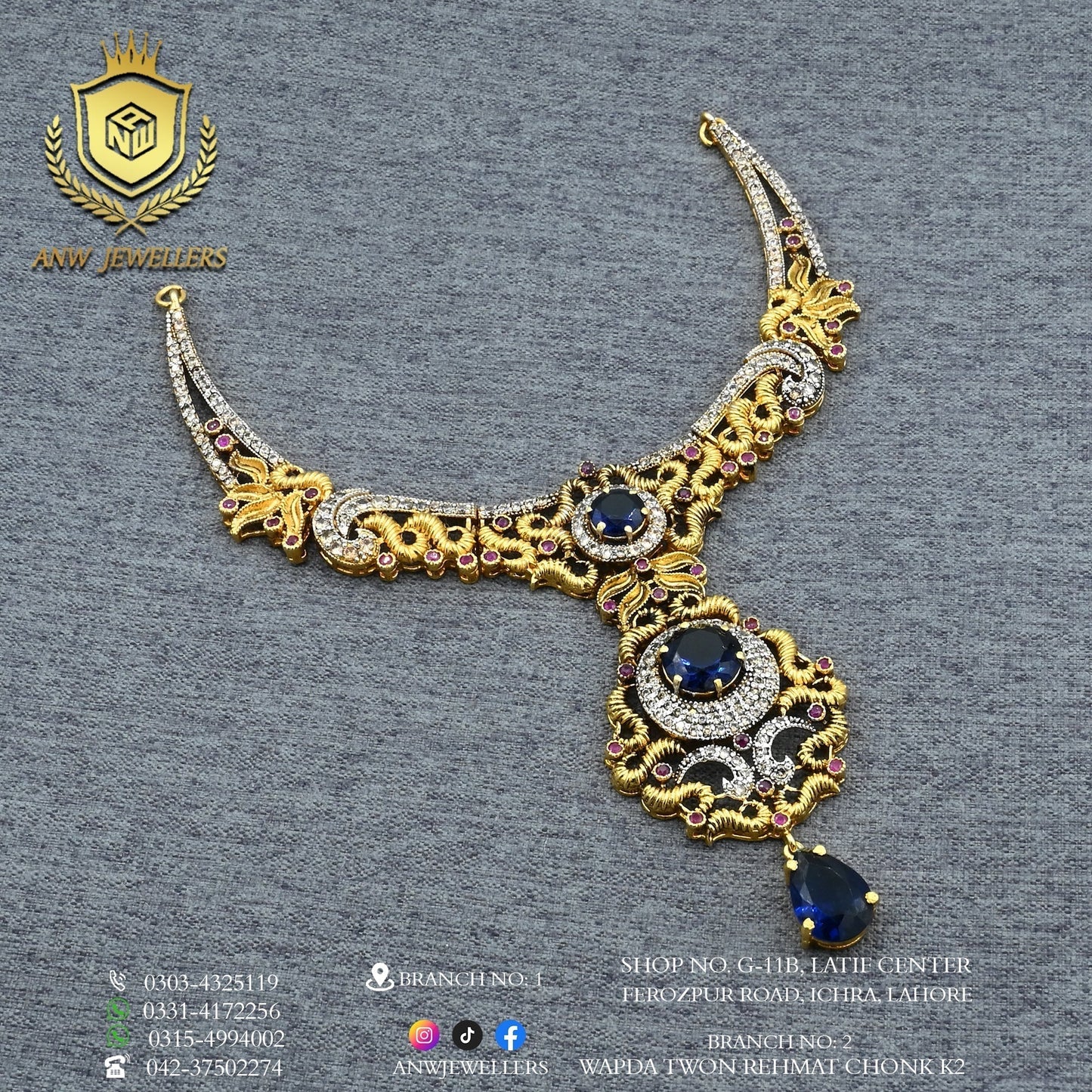 Gold Bridal Set