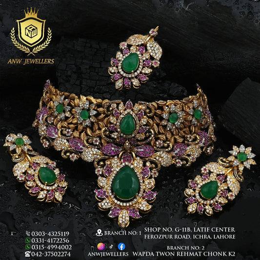 Gold Bridal Jewellery Set
