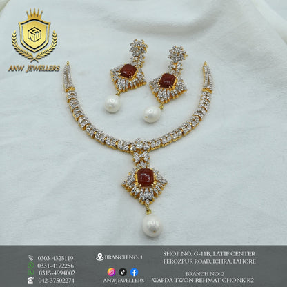 Gold Jewelry Set
